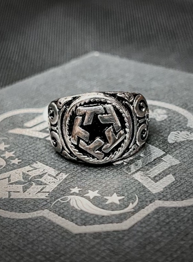 TSTAR基础LOGO316L钢戒指