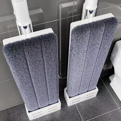 2024新款免手洗平板拖把家用懒人一拖净干湿两用拖布拖地神器