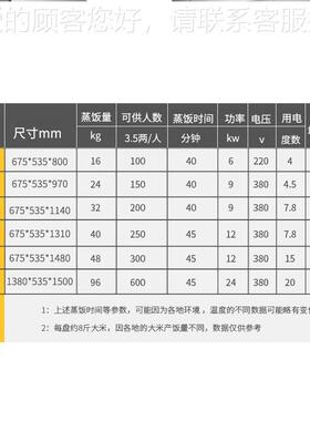 134双门蒸饭商用 多食堂柜24盘电热蒸饭柜48盘能功蒸汽厨具蒸饭车