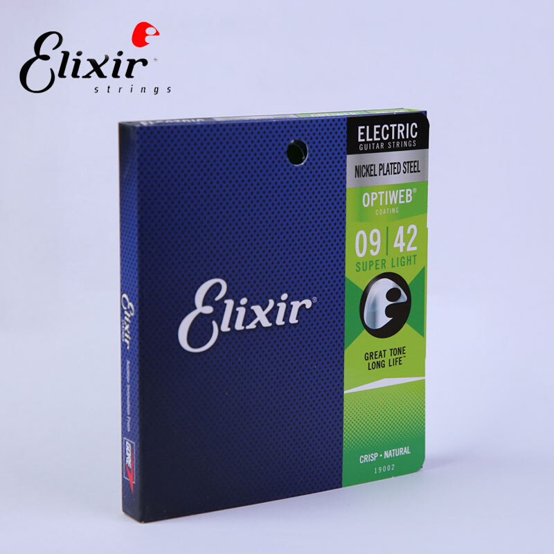 美产伊利克斯Elixir 19002 19052 12002 12052电吉他琴弦 - 图1