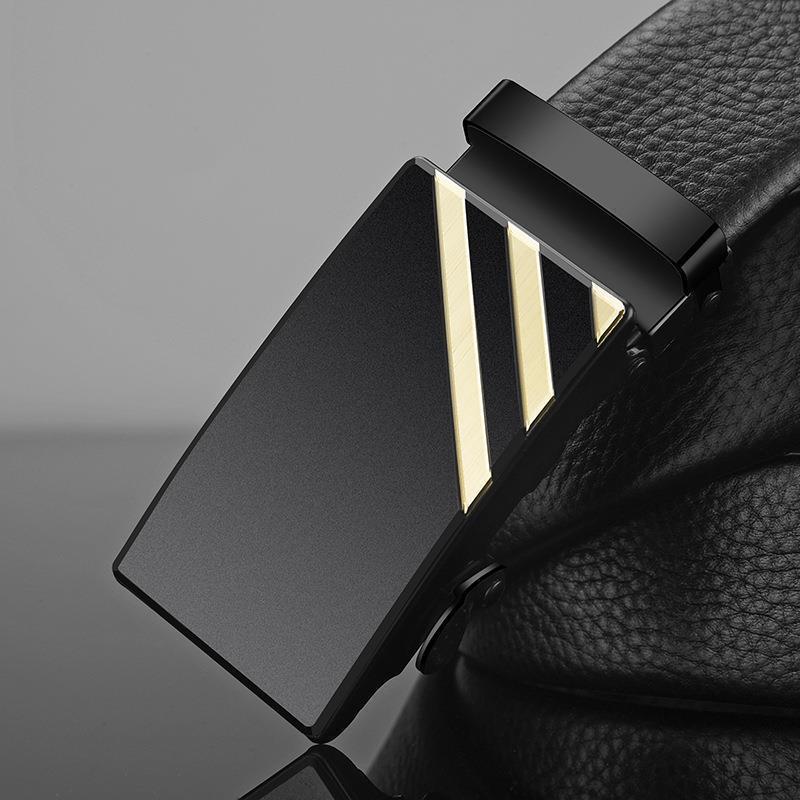 Belt Men Leather Belts for Men Strap trousers belt裤腰带皮带 - 图2