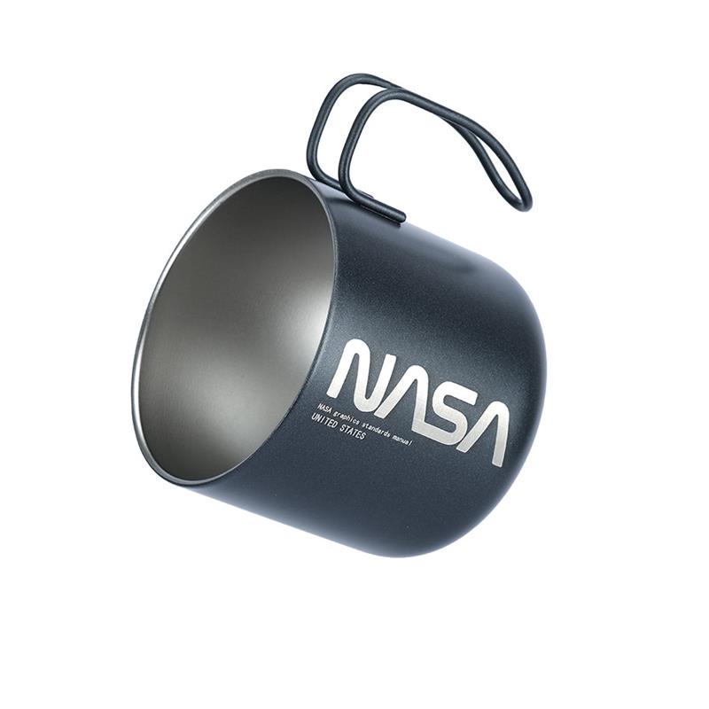 NASA宇航员太空不锈钢保温杯便携简约350ml咖啡杯水杯壶男女学生 - 图3