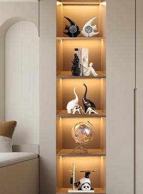 轻奢高级感摆件家居客厅酒柜电视柜装饰品餐柜办公室乔迁礼品