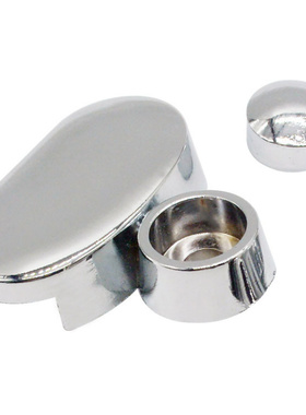 锌合金圆形玻璃夹镜子固定夹托玻