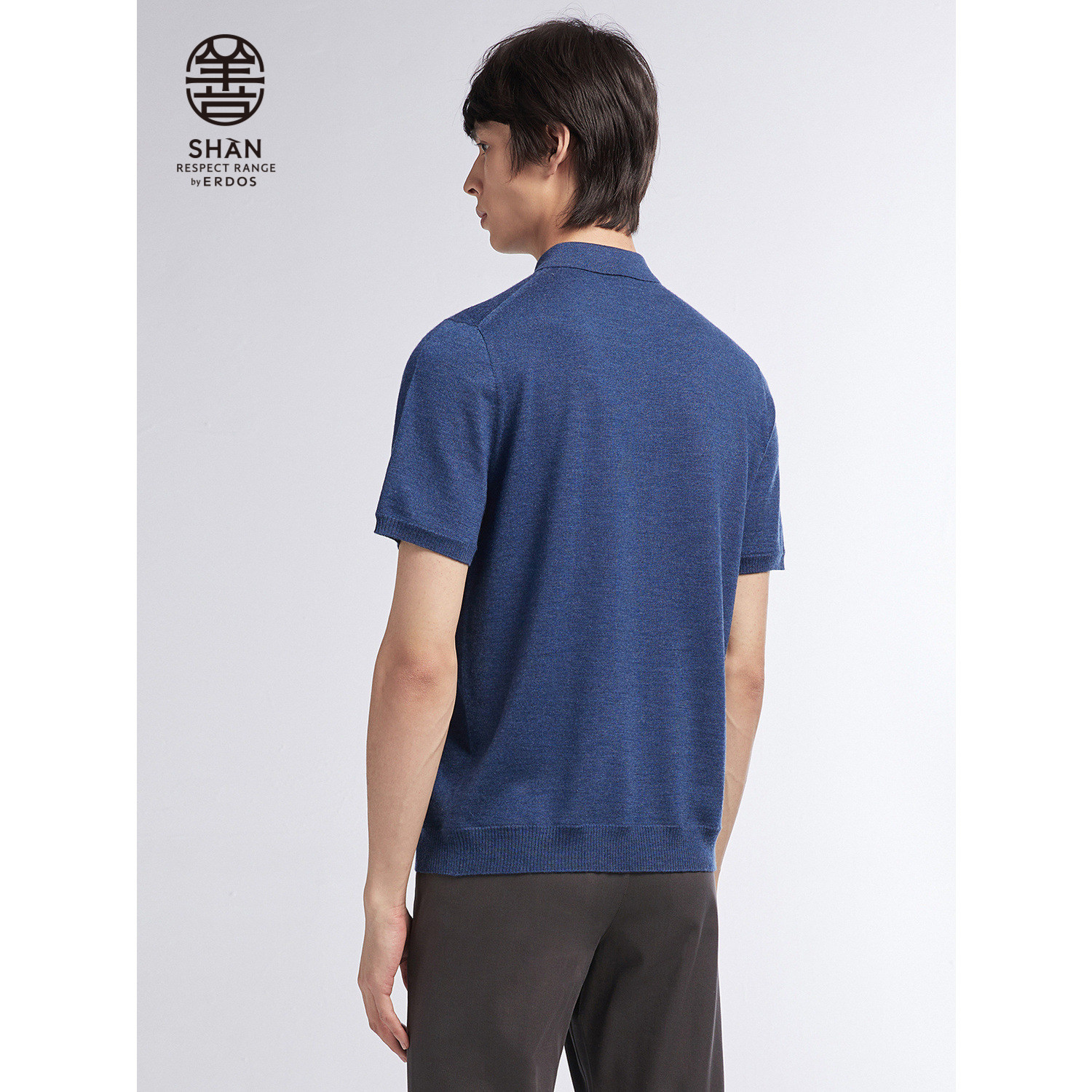 【善系列】ERDOS 男装羊绒POLO衫秋冬精纺半袖多色可选羊绒衫,淘宝优惠券,粉丝福利购,淘宝优惠卷