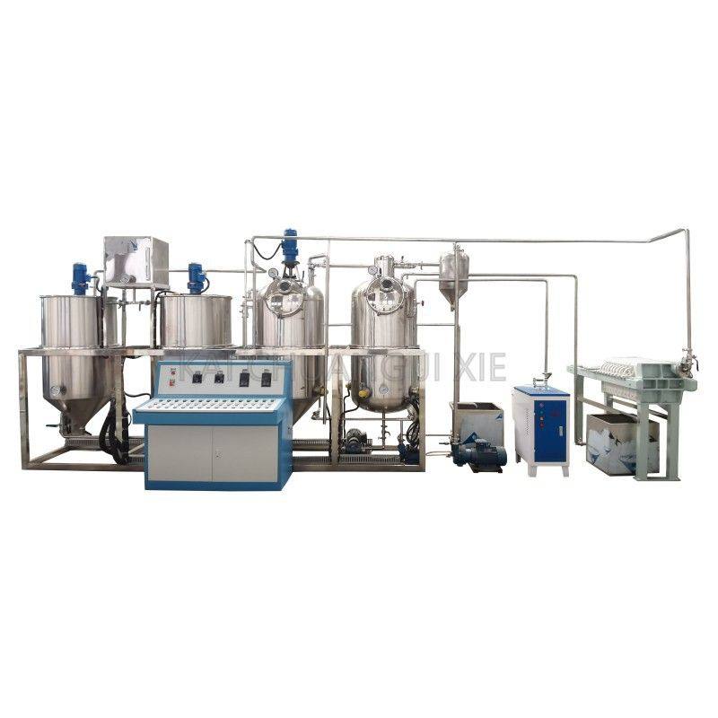 大型不锈钢食用油精炼设备棕榈油除臭设备 茶籽菜籽油炼油机,淘宝优惠券,粉丝福利购,淘宝优惠卷