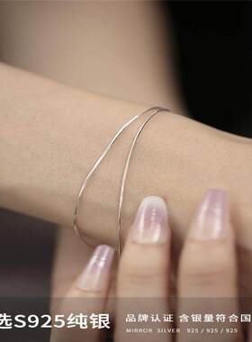 蛇骨链手链女细款轻奢小众简约