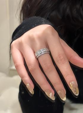 超闪重工戒指女款轻奢高级感