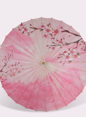 纯手工汉服防雨防晒道具油纸伞