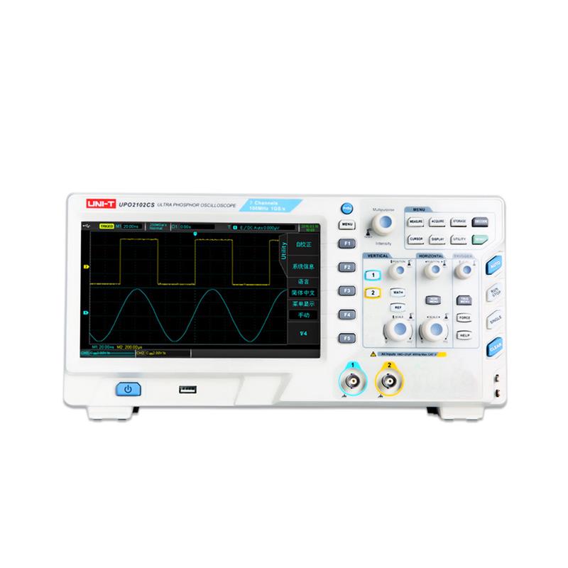 优利德数字存储示波器双通道100M UTD2102CEX示波器UTD2202CEX50M