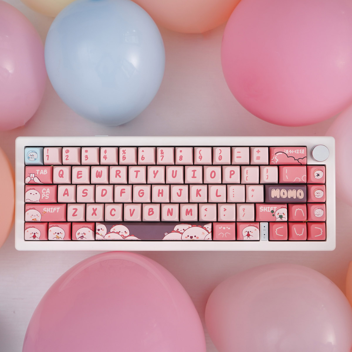 URE原创机械键盘键帽大全套清仓PBT五面热升华MDA/SOA/原厂高度 - 图0