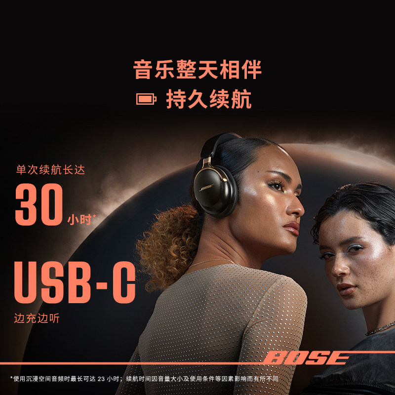 【王鹤棣同款】BoseQC消噪耳机Ultra II蓝牙降噪头戴耳机空间音频,淘宝优惠券,粉丝福利购,淘宝优惠卷