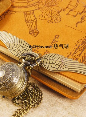 飞贼圆球翻盖大翅膀吊坠项链