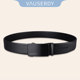 British genuine leather men's belt