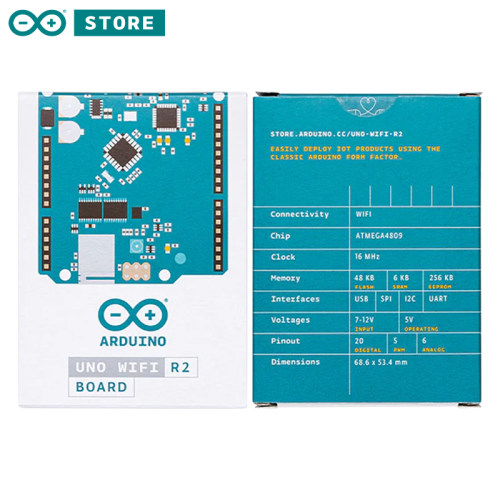 原装进口 Arduino Uno WiFi Rev2 3 ABX00021 ATmega4809 开发板 - 图3