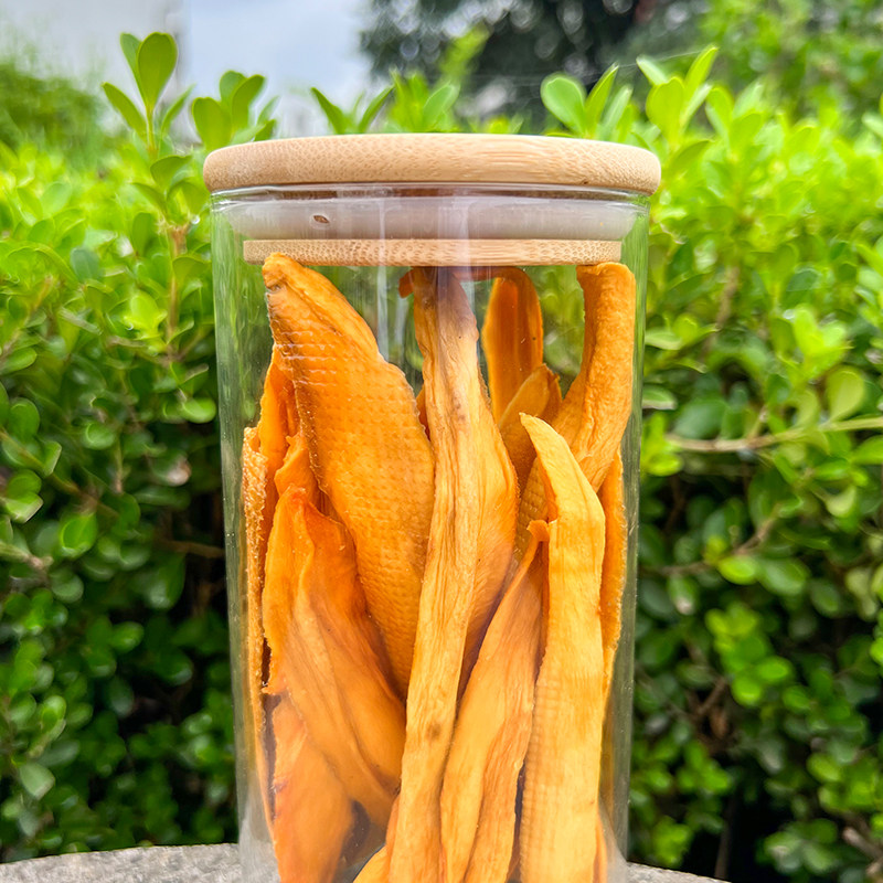 【马三多】芒果干偏甜金煌芒配料干净厚切原味芒果条果脯休闲零食