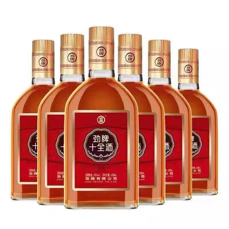 劲牌十全酒35度 228ml*6瓶礼盒装实惠送礼湖北黄石官方旗舰店