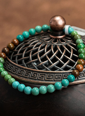 SMGI/绿松石多宝手串小众高级感