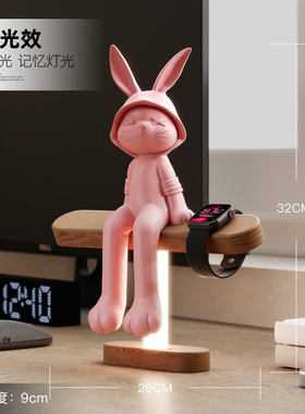 可爱兔子伴睡灯！送礼好物