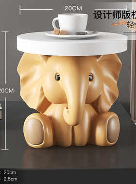 大象换鞋凳摆件实用装饰品
