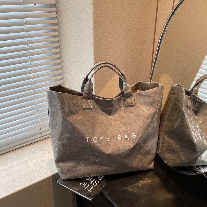 新款大容量杜邦纸手提透明防水果冻PVC上班通勤旅行包妈咪手提包,淘宝优惠券,粉丝福利购,淘宝优惠卷