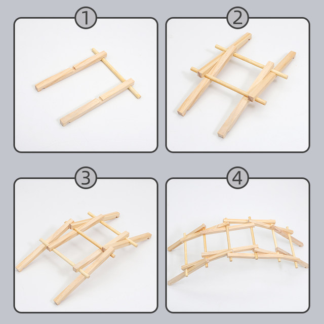 Beli Bridge Arch Bridge Model Assembly