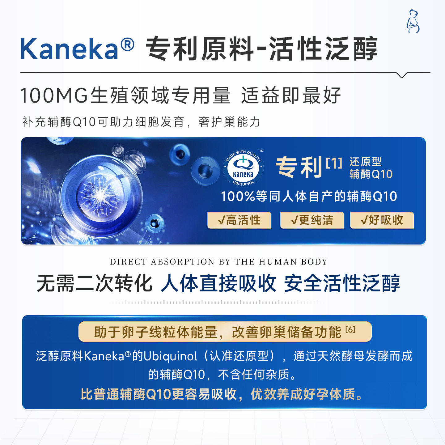 【自营】沿寿还原型泛醇辅酶q10备孕女提高PQQ软胶囊卵子质量正品,淘宝优惠券,粉丝福利购,淘宝优惠卷