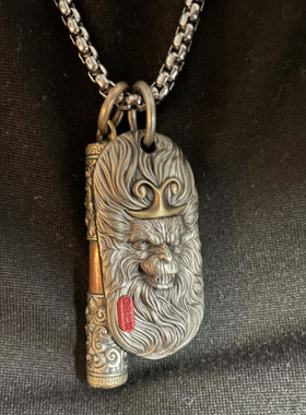 金箍棒吊坠黑神话悟空握没k悟空推牌配套吊坠刀坠解压玩具edc送礼