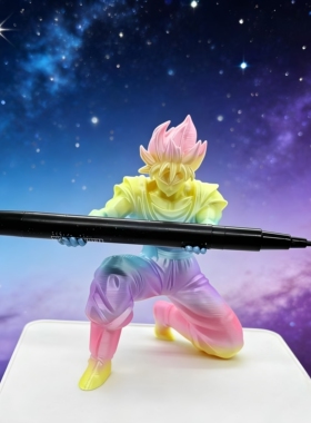 悟空赛亚人3D打印桌面笔筒摆件