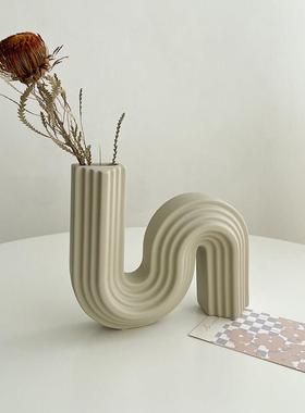 态生活 ins意式轻奢风入户门玄关饰品客厅电视柜酒柜创意花瓶摆件