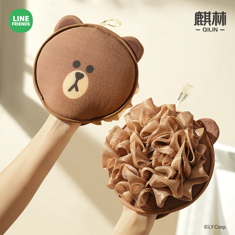 浴花搓澡巾二合一儿童可爱沐浴球女士专用强力搓泥搓澡神器不伤肤,淘宝优惠券,粉丝福利购,淘宝优惠卷