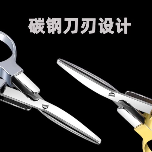 不锈钢钓鱼可折叠便携剪子专用铅皮渔具剪刀鱼线多功能合金pe - 图2