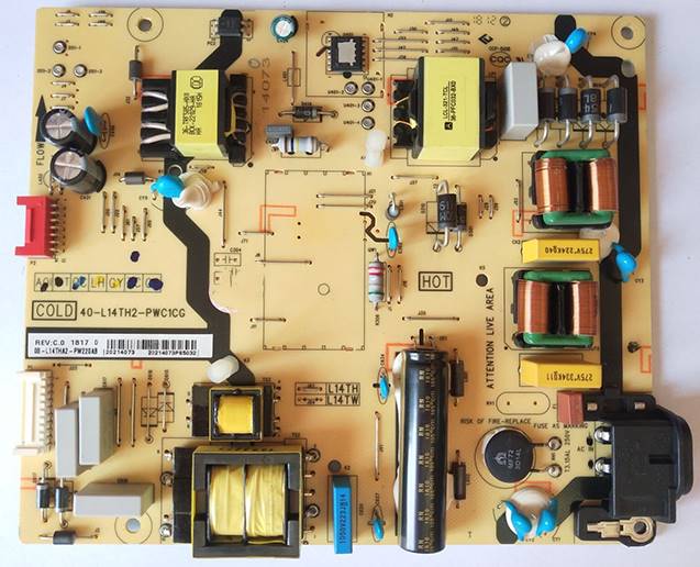 原装TCL55P4/L50P2-UD电源板40-L14TH4-PWB1CG40-L14TH2-PWC1CG - 图3