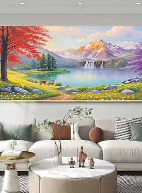 大芬村金山聚宝盆纯手绘油画