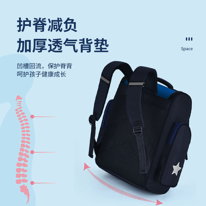 2025新款蜘蛛侠男童小学生书包一二三年级儿童护脊大容量双肩背包