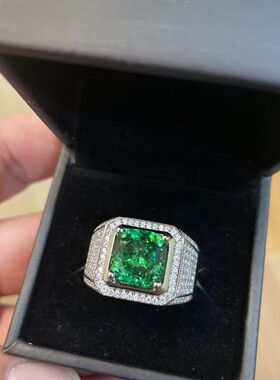 新款时尚百搭男戒满天星霸气戒指