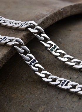 新款光面古巴手链个性时尚地中海