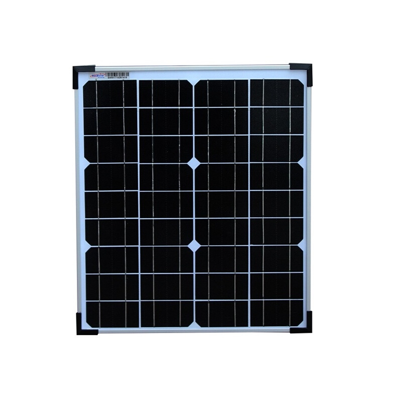 级A20w瓦单晶太阳能电池板12v便携式太阳能充电板户外12v20w - 图3