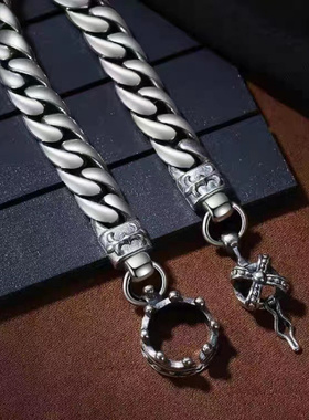 新款风古巴手链男潮个性时尚国王
