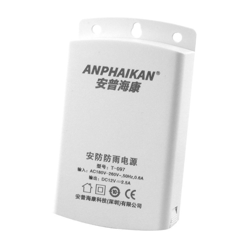 监控摄像头室外防水DC电源适配器12V2A安防摄像机专用变压器壁挂 - 图3