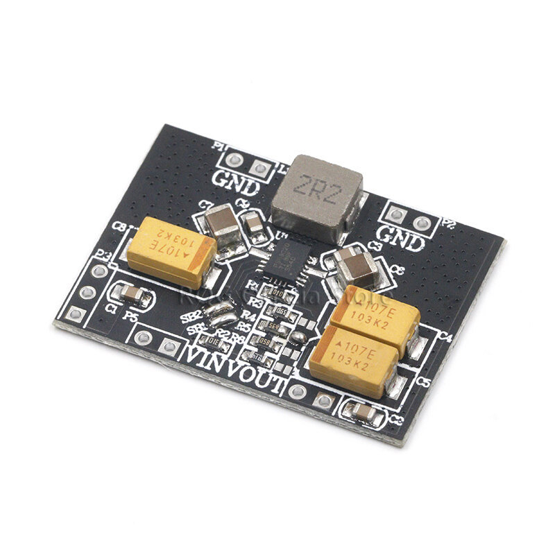 TPS63020电源模块板自动升降压 2.5V 3.3V 4.2V 5V锂电池 低纹波 - 图0