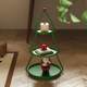 A few wheeled storage racks for Christmas tree side storage racks