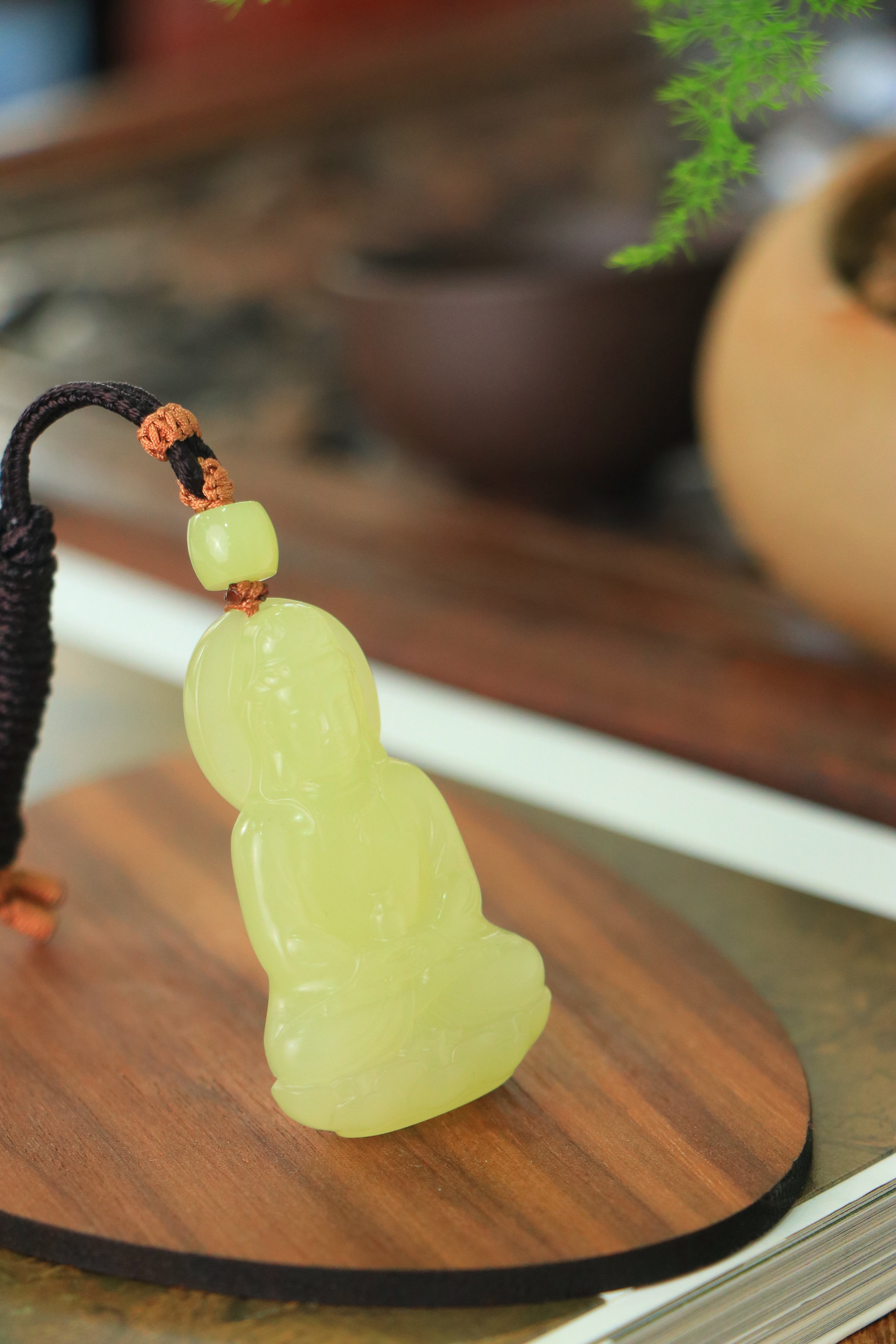 正宗新疆和田玉若羌黄口净瓶观音菩萨吊坠黄玉天然玉石高档珠宝,淘宝优惠券,粉丝福利购,淘宝优惠卷