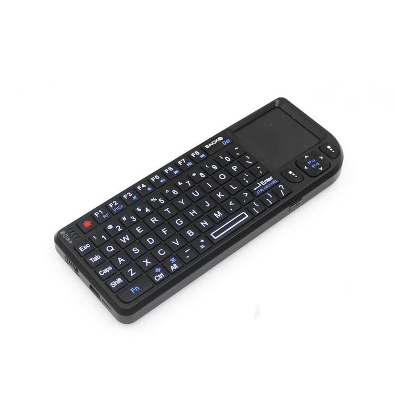 树莓派3B+/4B 2.4Ghz迷你无线键盘 USB电脑触控板手持键盘免驱动 - 图2