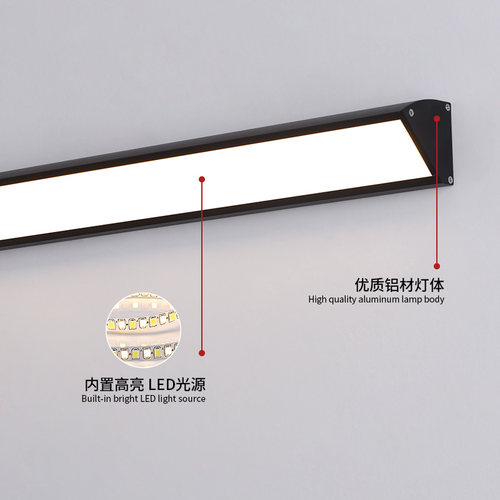 led角灯墙角灯一体化棍棒灯客厅卧室阳台简约现代超亮长条形壁灯 - 图3