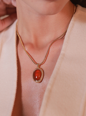 RCRetroChic巴比伦玛瑙项链