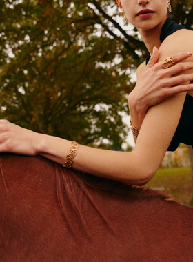 RCRetroChic罗马弧光手镯小号