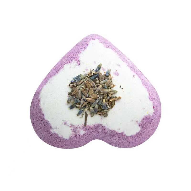 心形100g精油嫩肤香氛滋润干花网红泡澡球去角质洗澡浴盐球泡泡浴,淘宝优惠券,粉丝福利购,淘宝优惠卷