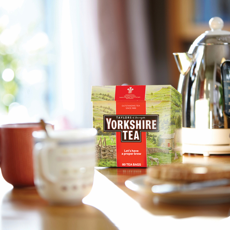 约克夏红茶英式茶包yorkshiretea英国进口约克郡泰勒奶茶粉下午茶 - 图2