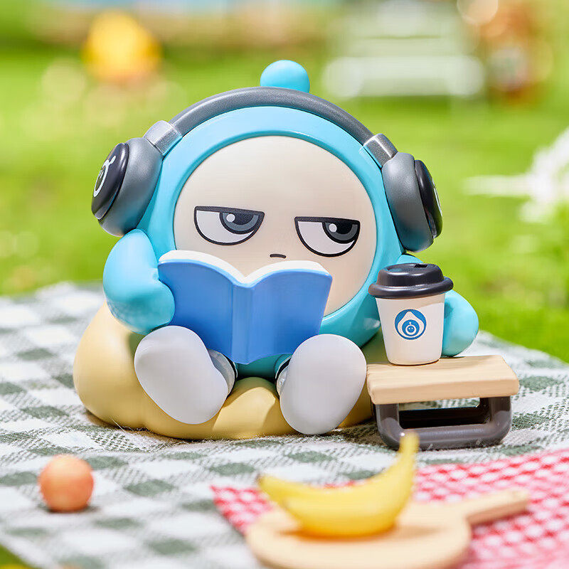 蛋仔派对手办蛋仔派对一起去野餐系列手办盲盒卡通玩具收藏摆件